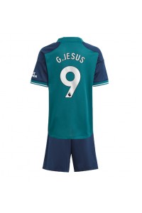 Arsenal Gabriel Jesus #9 Babyklær Tredje Fotballdrakt til barn 2023-24 Korte ermer (+ Korte bukser)